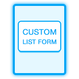 Custom listform template icon
