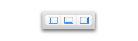 Toolbar View buttons