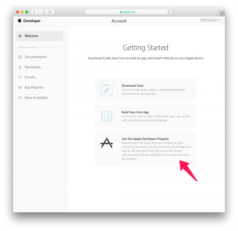 Join the Apple Developer Program