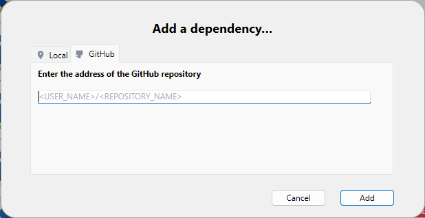 dependency-add-git