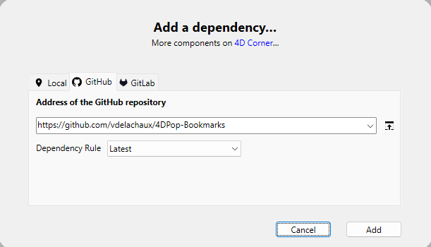 add dependency